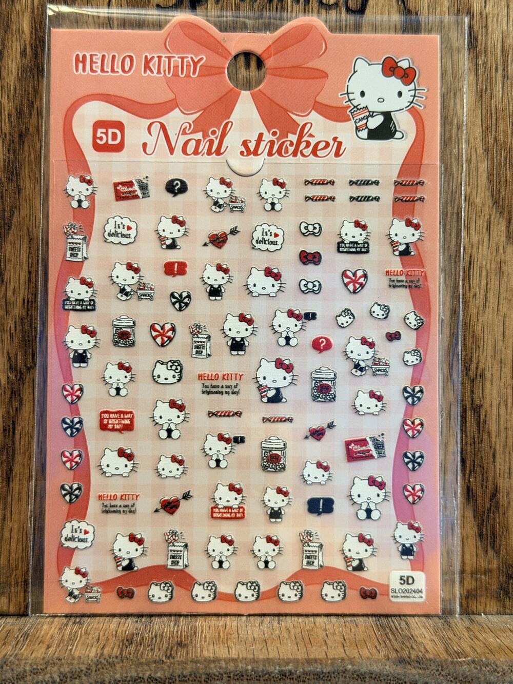 #HK-729 Hello Kitty Nail Stickers